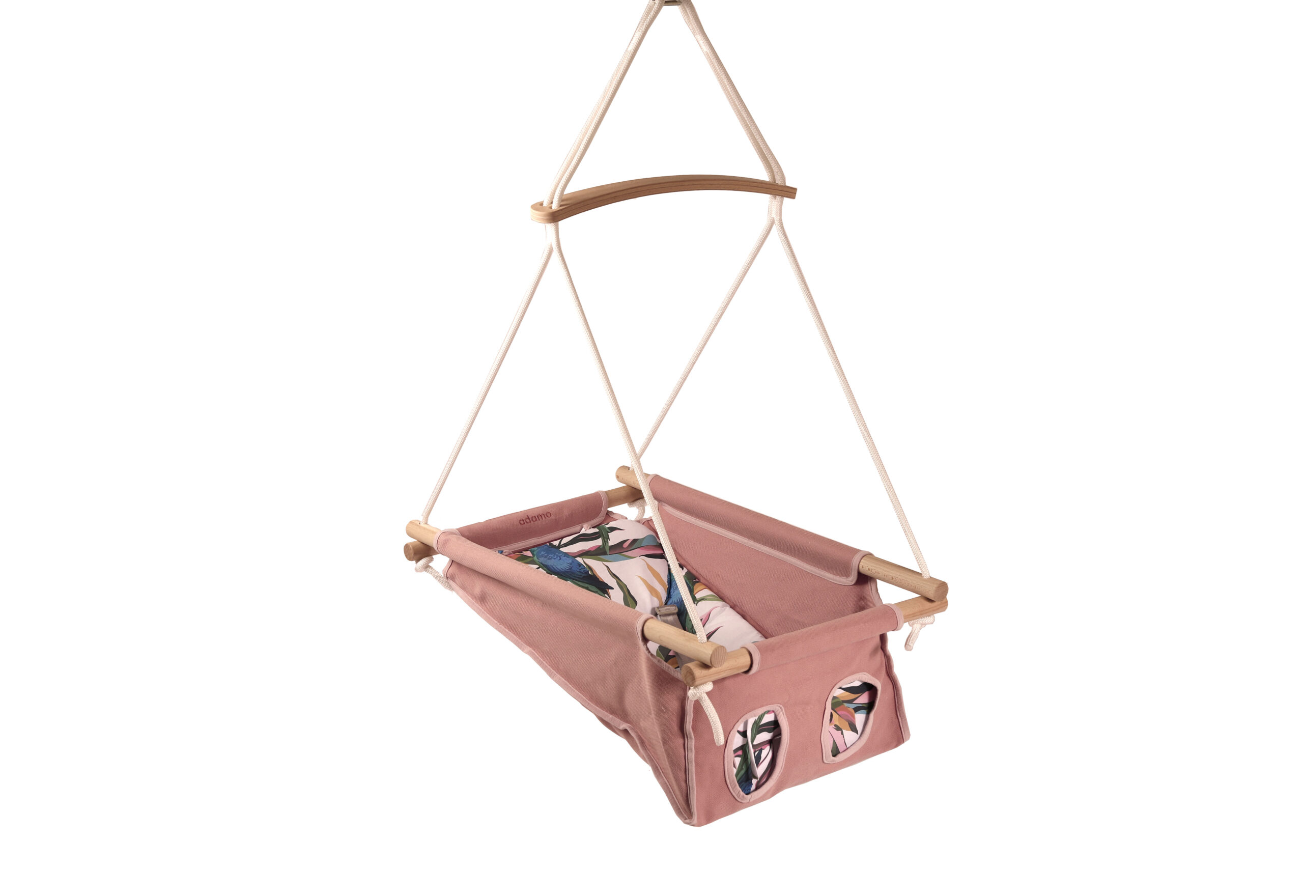 Babylux_Schaukel_babyschaukel_indoor_Schweiz_zurich_Baby_schaukeln_haus_Pink_parrot