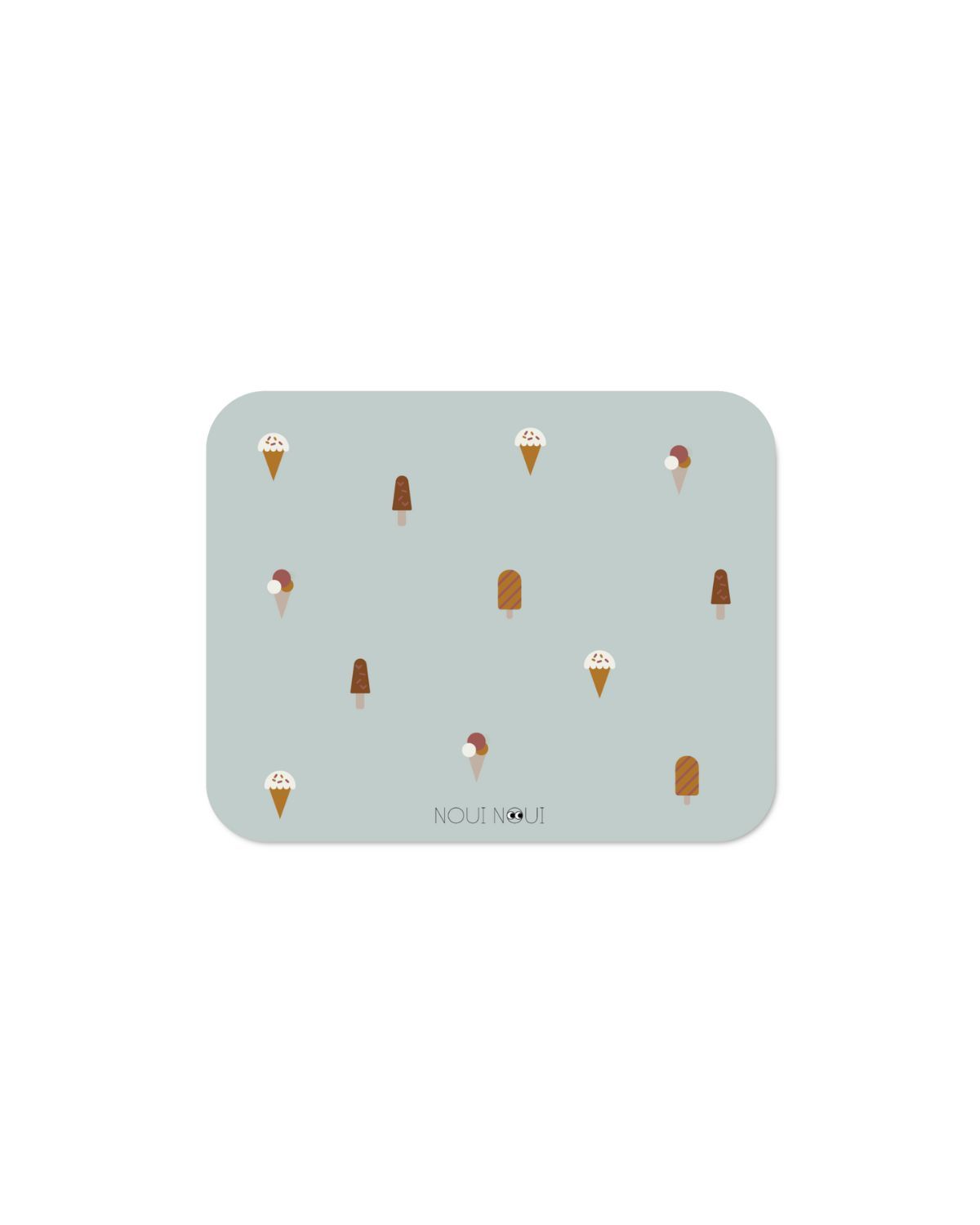 Babylux_tischset_noui_noui_placemats_baby_kinder_essen_tisch_richterswil_ice_cream_glace_grau