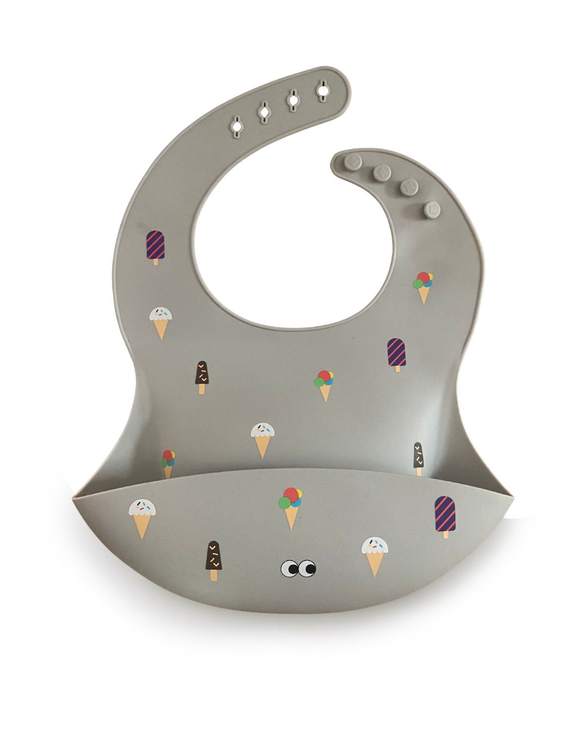 Babylux_Noui_noui_lätzchen_grau_ice_cream_zurich_babylux_schweiz